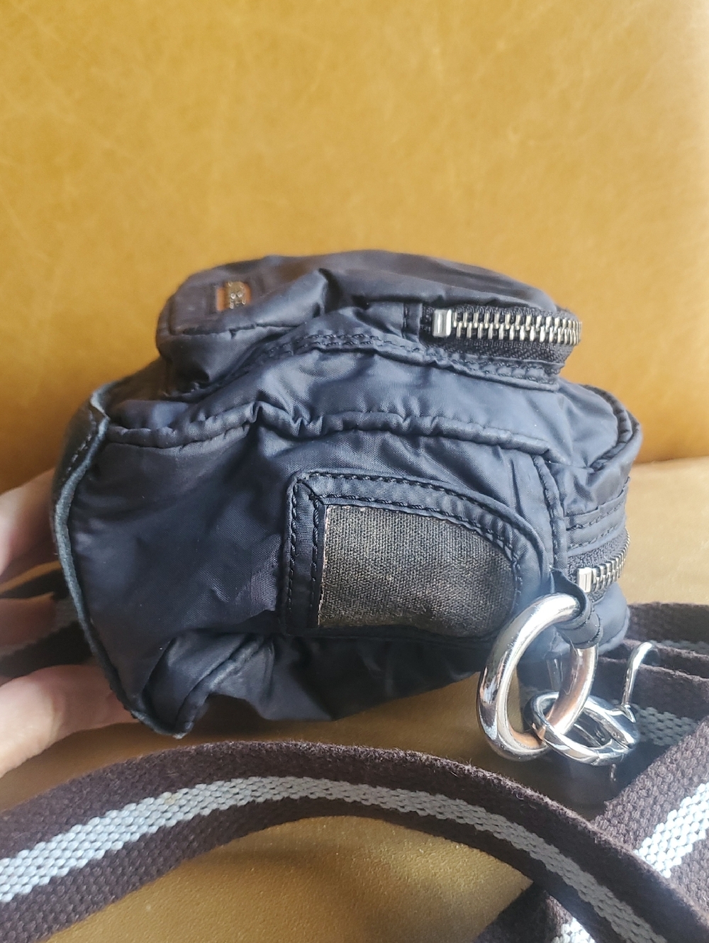 Vintage Diesel Black Crossbody Bag - Picture 4 of 13
